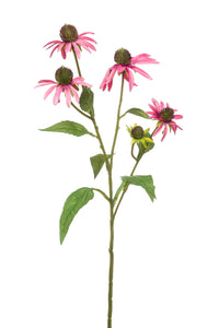 Echinacea artificiale - 1 stelo - rosa