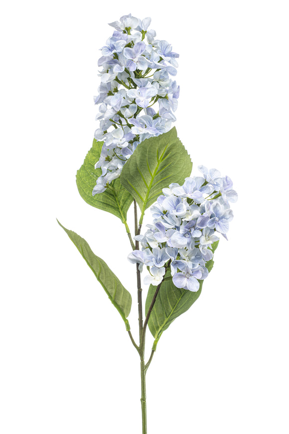 Hortensia Peegee artificiel - 1 tige - Bleu clair